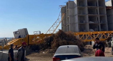 Kule Vinç Devrildi, Operatör Öldü