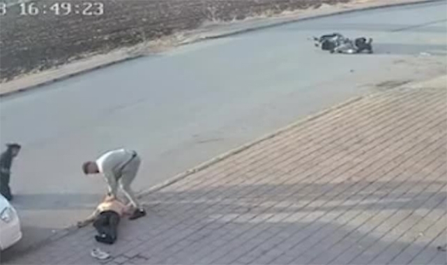 Motosikletler Çarpıştı:3 Yaralı