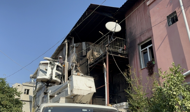 Müstakil Evde Korkutan Yangın