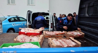 Sağlıksız Koşullarda Taşınan 235 Kilogram Et Bulundu