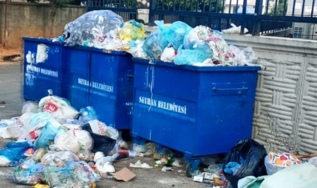 Seyhan’da Çöp Krizi