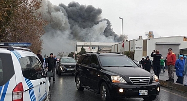 Tıbbi Cihaz Üretim Fabrikasında Yangın Paniği