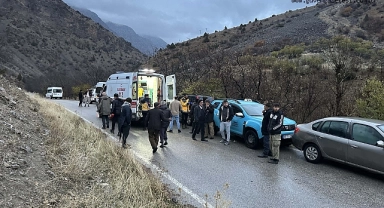 Üzerine Kaya Parçası Düşen Çoban Hayatını Kaybetti