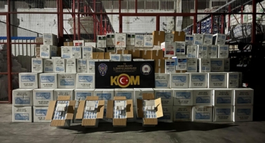 12 Milyon Bandrolsüz Makaron Ele Geçirildi