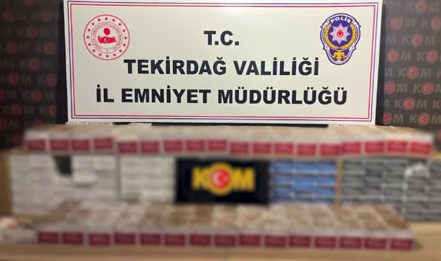 132 Bin Makaron Ele Geçirildi