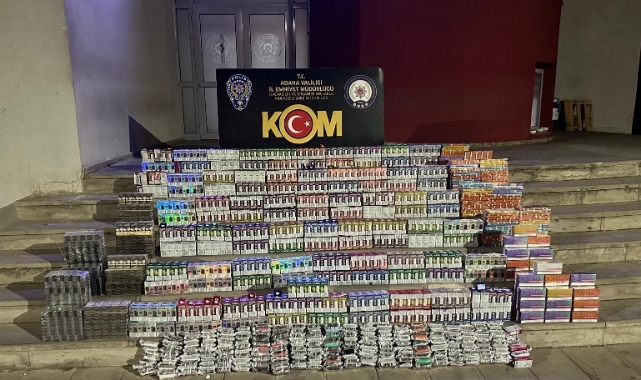 1350 Kaçak Elektronik Sigara Ele Geçirildi
