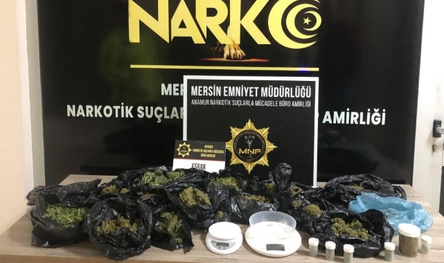 2 Kilo 221 Gram Esrar Ele Geçirildi