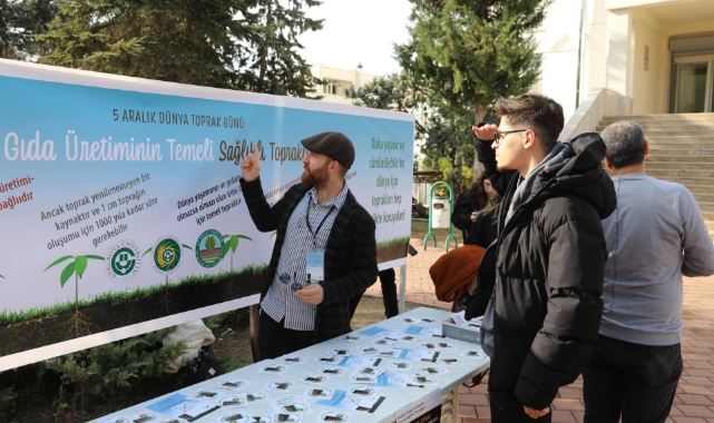 ''5 Aralık Dünya Toprak Günü'' Çukurova Üniversitesi'nde Kutlandı