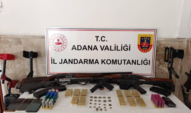5 Ruhsatsız Silah Ele Geçirildi, 3 Gözaltı