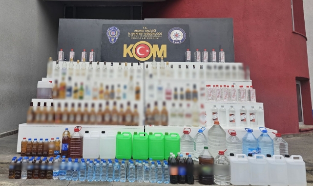 567 Litre Sahte İçki Ele Geçirildi