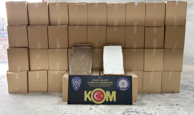 6 Milyon 490 Bin Makaron Sigara Ele Geçirildi