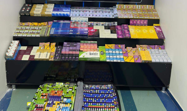 Adana'da Kasımda 56 Bin 400 Paket Kaçak Sigara Ele Geçirildi
