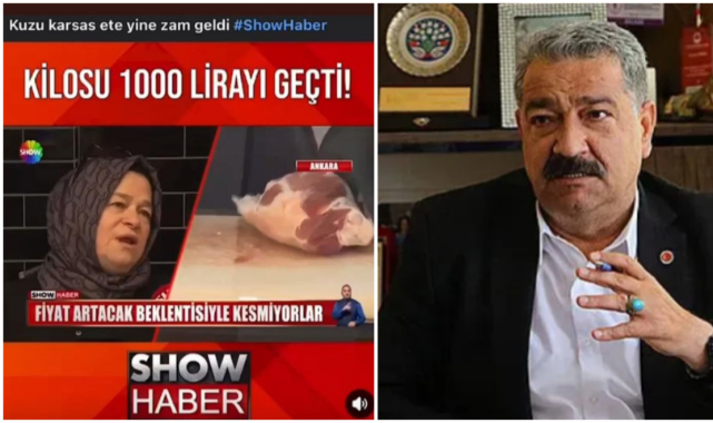 Başkan Yağmur Haklı Çıktı,  Ete Zam Yapılmaya Başlandı