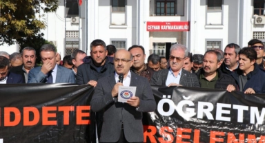 Eğitim-Bir-Sen, Ceyhan’da Yaşanan Eğitimciye Şiddet Olayına Tepki Gösterdi