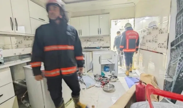 Ev Mutfağında Gaz Sıkışması Sonucu Patlama:1 Yaralı