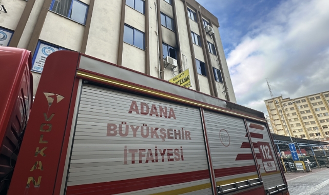 İş Yerinde Korkutan Yangın