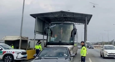 Jandarmadan Trafik Denetimi,3 Gözaltı