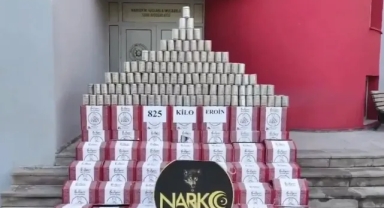 Kahve Kutularından 825 Kilogram Eroin Çıktı