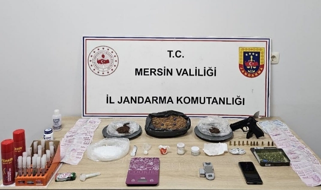 Mersin'de Uyuşturucu Operasyonu