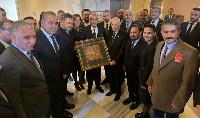 MHP Adana Heyeti Ankara'da Grup Toplantısına Katıldı