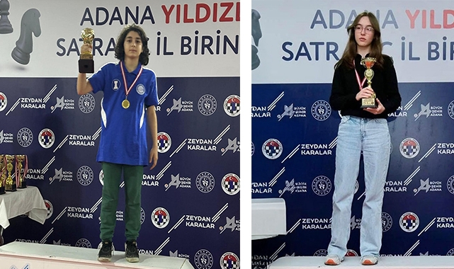 Satranç Turnuvasında Birinci Oldular