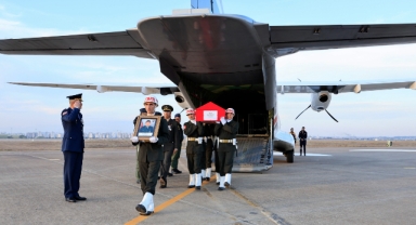 Şehit Uzman Çavuş Eren Kızıldağ'ın Cenazesi Adana'ya Getirildi