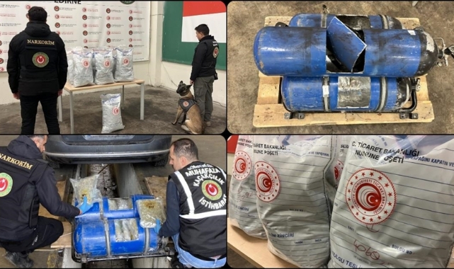 Sınır Kapılarında 26 Kilo 868 Gram Uyuşturucu Ele Geçirildi