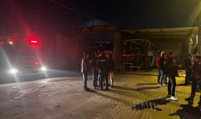 Tamir Atölyesinde Yangın:1 Ölü