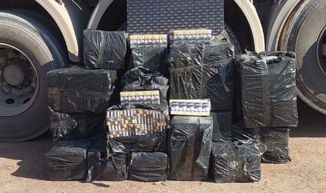 4 Bin 690 Paket Kaçak Sigara Ele Geçirildi