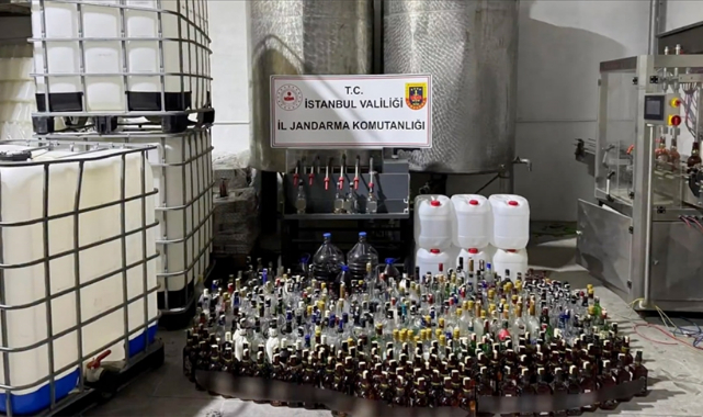 50 Bin 105 Litre Sahte ve Etil Alkol Ele Geçirildi