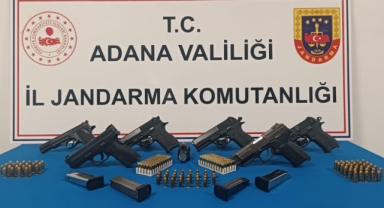 6 Ruhsatsız Tabanca Ele Geçirildi,2 Tutuklama