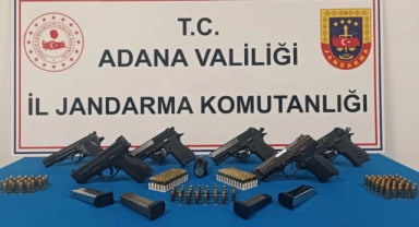 6 Ruhsatsız Tabanca Ele Geçirildi,2 Tutuklama
