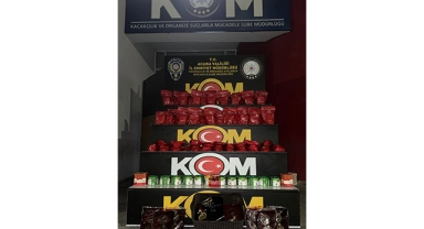96 Kilogram Kaçak Nargile Tütünü Ele Geçirildi