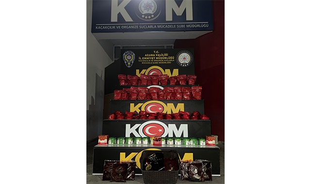 96 Kilogram Kaçak Nargile Tütünü Ele Geçirildi