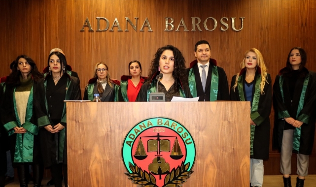 Adana Barosu'ndan Çağrı:''Katliamlara 'Dur' Denilmeli''
