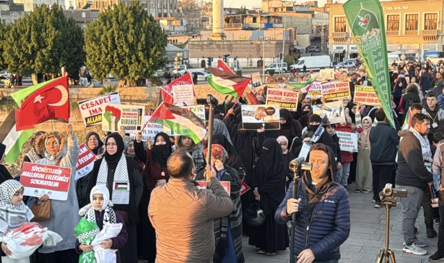 Adana'da İsrail Protestosu