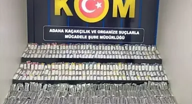 Adana'da Kaçakçılık Operasyonu:2 Gözaltı