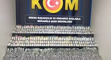 Adana'da Kaçakçılık Operasyonu:2 Gözaltı