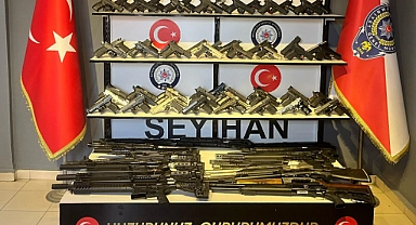 Adana'da Operasyon ve Denetimlerde 56 Silah Ele Geçirildi