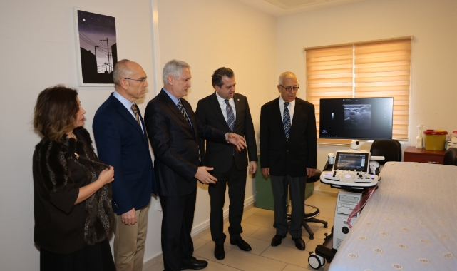 Adana Verem Savaşı Derneği'nden Renkli Dopplerli Ultrasonografi Cihazı Bağışı