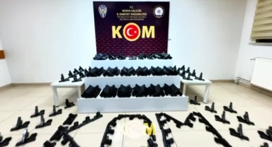 Baba-Oğul Silah Kaçakçılığı Yapıyormuş