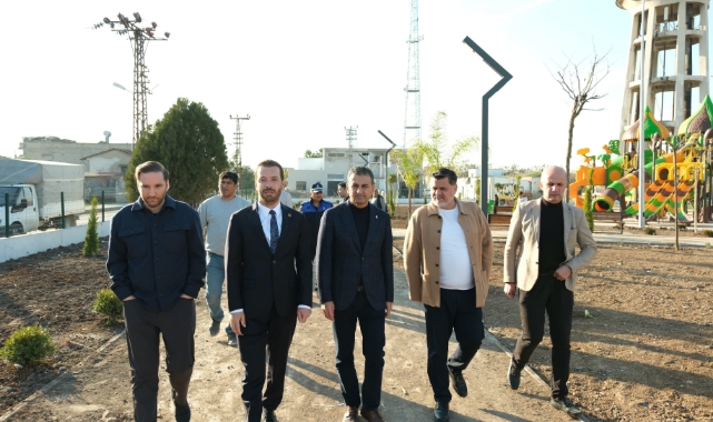 Başkan Aydar, Bulut ve Bilici İle Projeleri Yerinde İnceledi