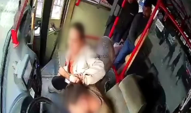 Direksiyon Başındaki Kocasını Darbedip,Bıçakladı!