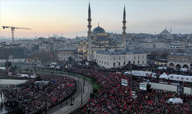Filistin'e Destek İçin Buluştular