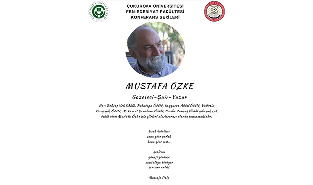 Gazeteci Özke, Çukurova Üniversitesi’nin Konuğu Oluyor