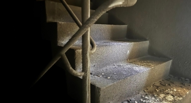 Grand Kartal Otel'in Yangın Merdiveni Görüntülendi