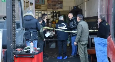 İş Yerinde Silahla Vuruldu