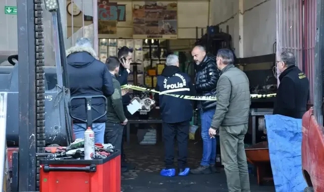İş Yerinde Silahla Vuruldu