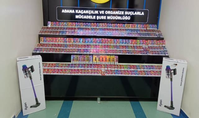 Kaçak 502 Elektronik Sigara Ele Geçirildi