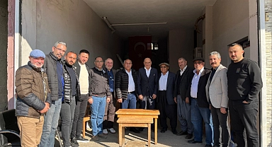 MHP'li Şahin Esnafı Ziyaret Etti, Sorunları Dinledi